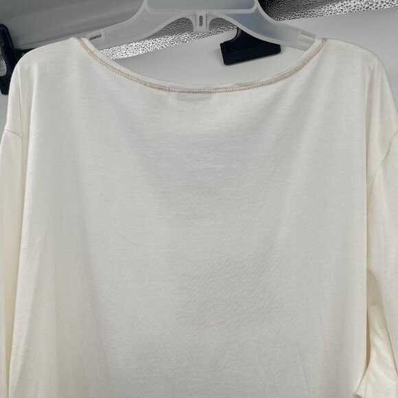 Zenergy by Chicos Womens Sequined Top Long Sleeve Multicolor Size XXL - Picture 6 of 9